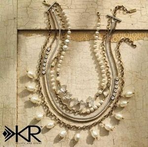 Silpada practical pearls necklace KR Edition